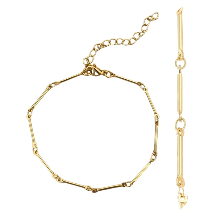 pau jewelry Bracelets Stick link bracelet
