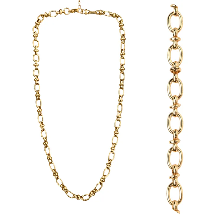 pau jewelry Necklaces Oval link necklace