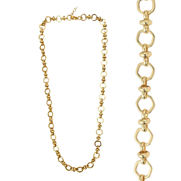 pau jewelry Necklaces Round link necklace
