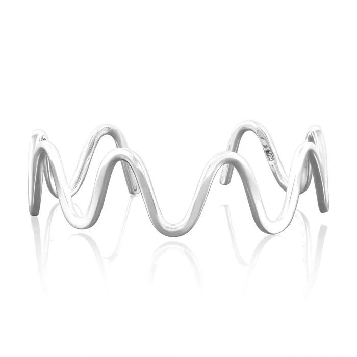 Teeda Bracelets BB1004 Wave Cuff Bracelet