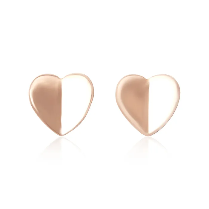 Teeda Earrings E7002 Heart Stud Earrings