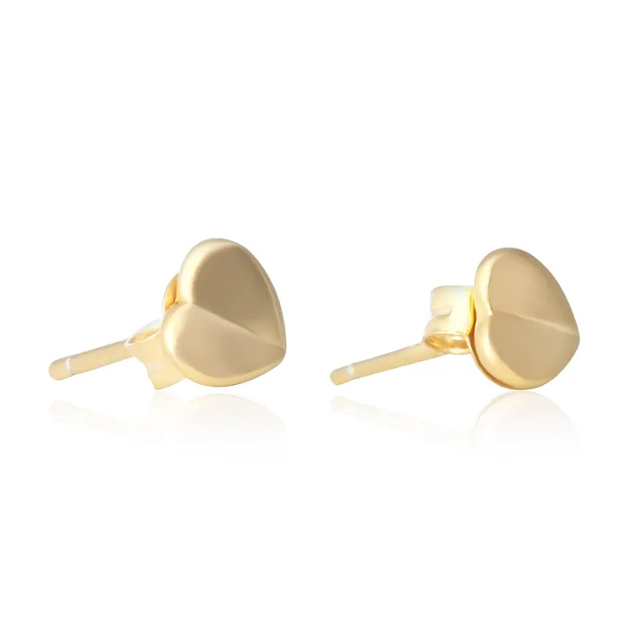 Teeda Earrings E7002 Heart Stud Earrings