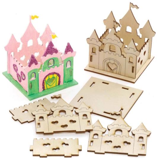 Castle Wooden Tealight Holder Kits  |  Dress Up Dress Up Dress Up