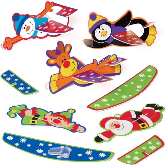 Christmas Chums Gliders  |  Pocket Money Toys Pocket Money Toys Pocket Money Toys