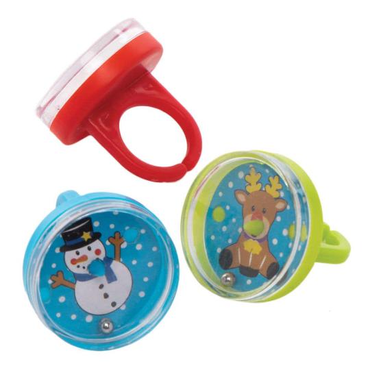 Christmas Puzzle Rings  |  Pocket Money Toys Pocket Money Toys Pocket Money Toys