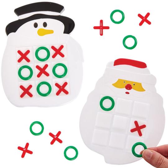 Christmas Tic Tac Toe Games  |  Pocket Money Toys Pocket Money Toys Pocket Money Toys