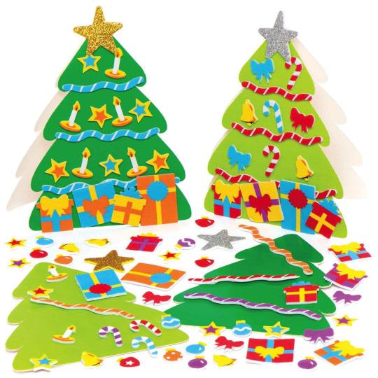 Christmas Tree Mix & Match Card Making Kits  |  Dress Up Dress Up Dress Up