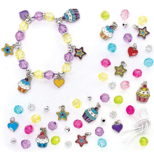 Cupcake Charm Bracelet Kits  |  Dress Up Dress Up Dress Up