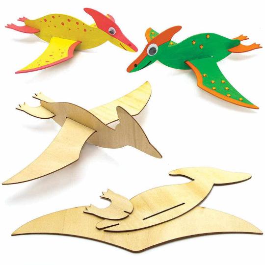 Dinosaur Wooden Glider Kits  |  Dress Up Dress Up Dress Up