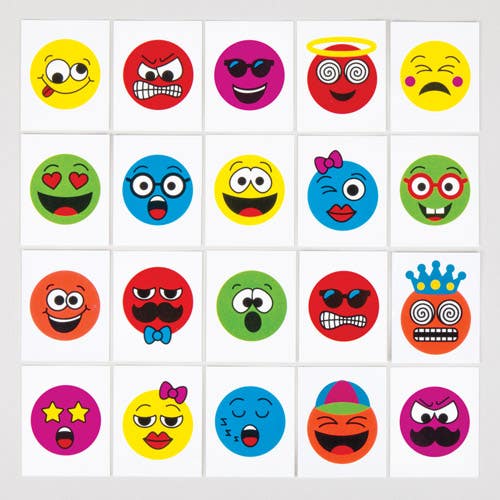 Funky Faces Tattoos  |  Pocket Money Toys Pocket Money Toys Pocket Money Toys