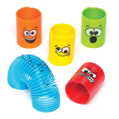 Funny Faces Mini Springs  |  Fidget Toys Fidget Toys Fidget Toys