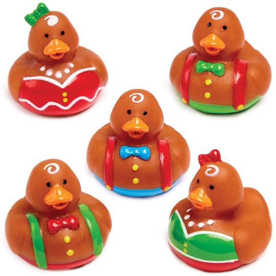 Gingerbread Man Rubber Ducks  |  Pocket Money Toys Pocket Money Toys Pocket Money Toys