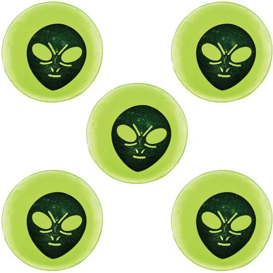 Glow In The Dark Alien Bouncy Balls  |  Pocket Money Toys Pocket Money Toys Pocket Money Toys