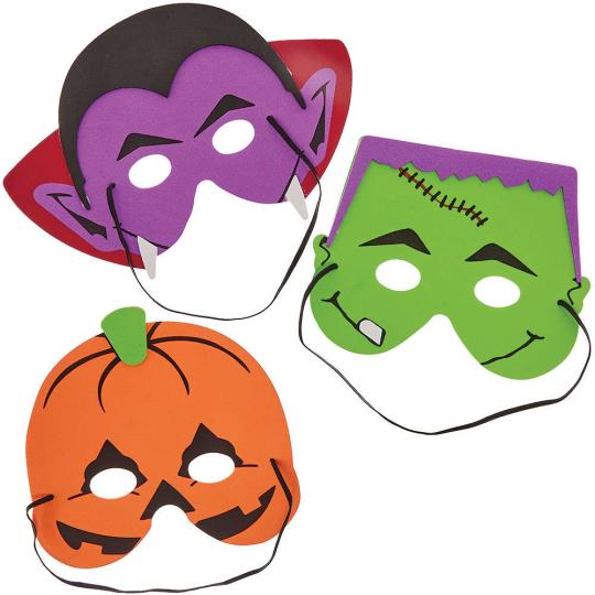 Halloween Foam Masks  |  Pocket Money Toys Pocket Money Toys Pocket Money Toys