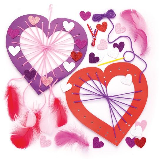 Heart Dreamcatcher Kits  |  Dress Up Dress Up Dress Up