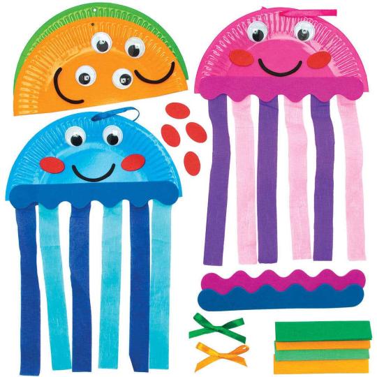 Jellyfish Plate Decoration Kits  |  Dress Up Dress Up Dress Up