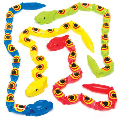 Jointed Wiggly Snakes  |  Fidget Toys Fidget Toys Fidget Toys