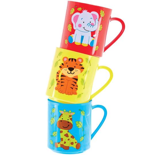 Jungle Chums Plastic Mugs  |  Pocket Money Toys Pocket Money Toys Pocket Money Toys