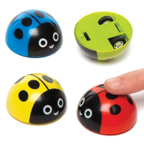 Ladybird Pull Back Racers  |  Pocket Money Toys Pocket Money Toys Pocket Money Toys