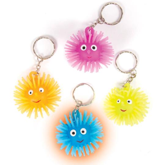 Light-Up Squeezy Hedgehog Keyrings  |  Pocket Money Toys Pocket Money Toys Pocket Money Toys