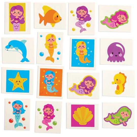 Mermaid Tattoos  |  Pocket Money Toys Pocket Money Toys Pocket Money Toys