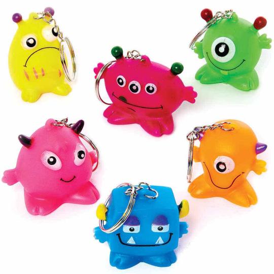 Monster Keyrings  |  Pocket Money Toys Pocket Money Toys Pocket Money Toys