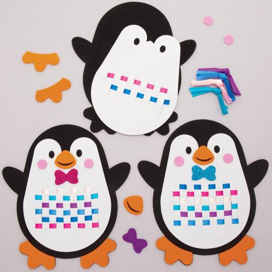 Penguin Weaving Kits  |  Dress Up Dress Up Dress Up