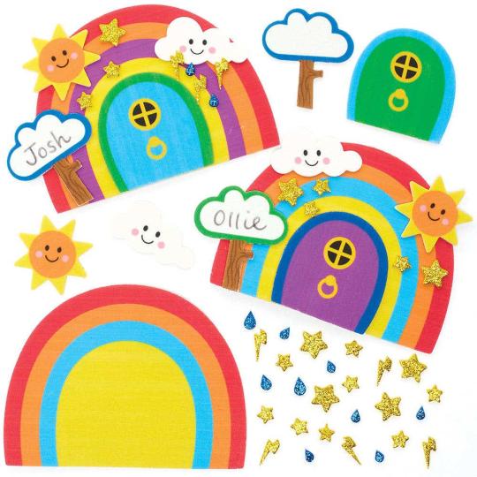 Rainbow Fairy Door Kits  |  Dress Up Dress Up Dress Up