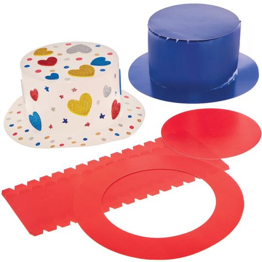 Red, White & Blue Top Hat Kits  |  Dress Up Dress Up Dress Up