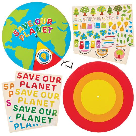 Save Our Planet Sticker Wheels  |  Dress Up Dress Up Dress Up