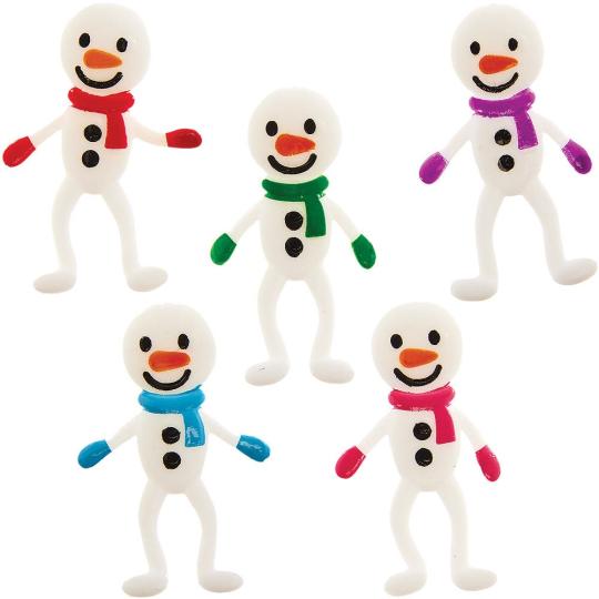 Stretchy Snowmen  |  Fidget Toys Fidget Toys Fidget Toys