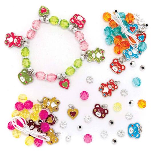 Teddy Bear Charm Bracelet Kits  |  Dress Up Dress Up Dress Up