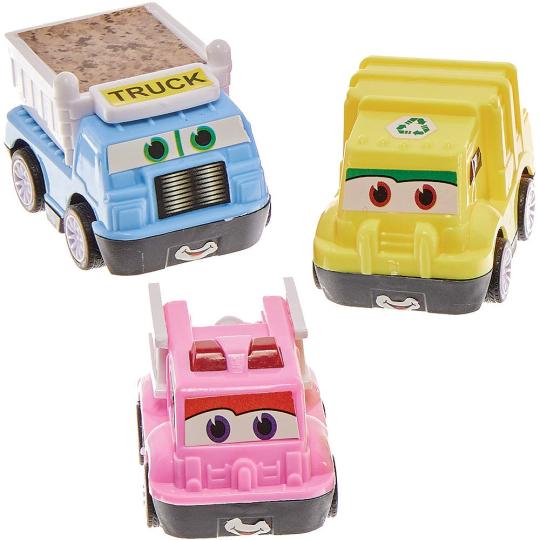 Truck Pull Back Racers  |  Pocket Money Toys Pocket Money Toys Pocket Money Toys