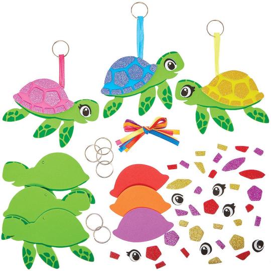 Turtle Keyring & Bag Dangler Kits  |  Dress Up Dress Up Dress Up