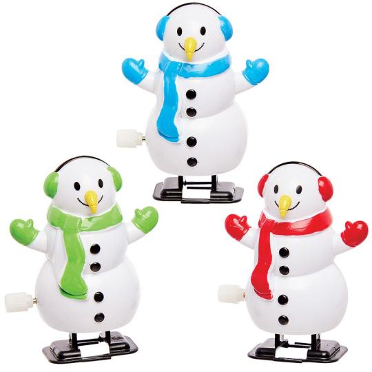 Wind-Up Snowman Racers  |  Pocket Money Toys Pocket Money Toys Pocket Money Toys