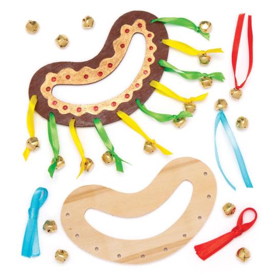 Wooden Tambourine Kits  |  Dress Up Dress Up Dress Up