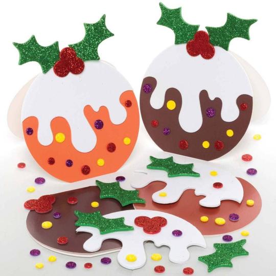 Christmas Pudding Mix & Match Card Kits  |  Dress Up Dress Up Dress Up