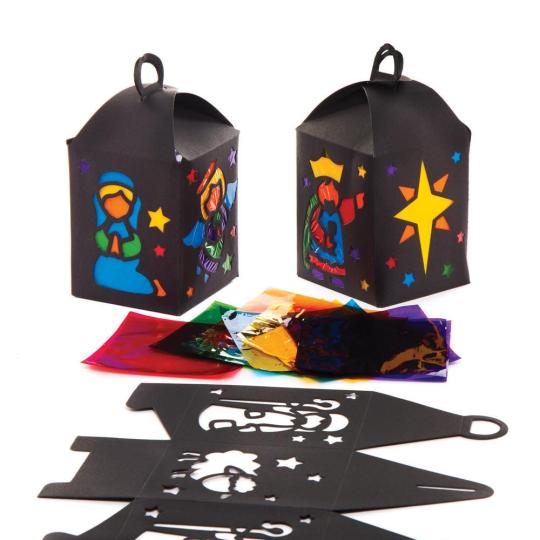 Nativity Stained Glass Lantern Making Kits  |  Dress Up Dress Up Dress Up