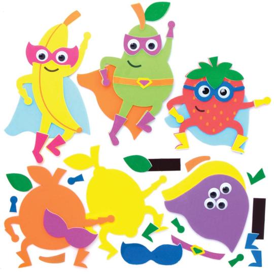 Super Fruit Mix & Match Magnet Kits  |  Dress Up Dress Up Dress Up